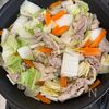 白菜と豚こまの和風あんかけ丼♪野菜がたっぷりとれる！の工程2