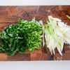 小松菜とネギのカリッ!シャキッ!チヂミ♪野菜たっぷり大満足の工程1