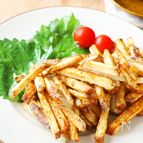 手が止まらない♡【菊芋の旨塩フライ】揚げ焼きで簡単