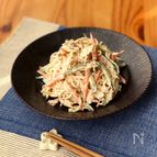 切り干し大根のごまマヨサラダ