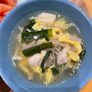 YUURlの作ってみた!投稿(【豆腐とえのきのふわふわ卵の白だしスープ】)