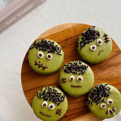 簡単かわいいスイーツ♪【オレオフランケン】