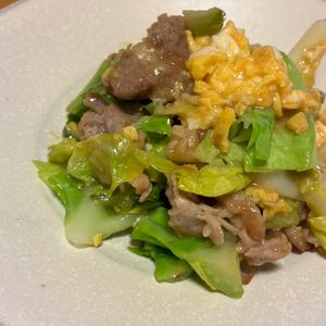rieの作ってみた!投稿(【豚たまキャベツの旨だれ炒め】ご飯に合う!キャベツたっぷり♪)