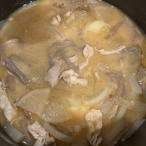 1003706の作ってみた!投稿(【我が家の豚汁】旨い!旨すぎる!!と大絶賛♪男子におすすめ♡)