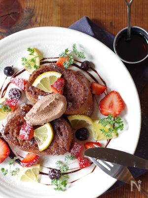 カリとろチョコフレンチトースト