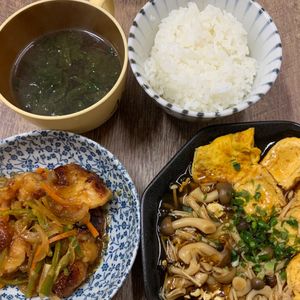 りりぃの作ってみた!投稿(卵2つで豪華版!!卵焼きのキノコあんかけ)