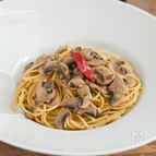 やみつき！マシュルームのアンチョビパスタ