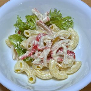 キャピタンの作ってみた!投稿(大人の味わい【和マカロニサラダ】お弁当の彩りおかずにも！)