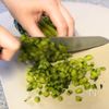 ツーンと旨い！野沢菜わさびおにぎりの工程1