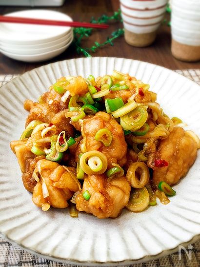 ご飯のおかずの作り置き☆下味なしの鶏もも肉の南蛮漬け