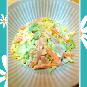 チョロリスの作ってみた!投稿(【春キャベツのコールスロー】母直伝！色々試した結果これ！)