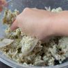 【白身魚とごぼうののり塩チーズフライ】の工程2