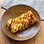 ちくわと卵でボリューム満点【お好み焼き風たまご焼き】