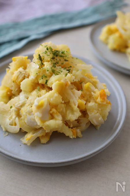 じゃがいもととうもろこしのポテトサラダ