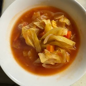 1276515の作ってみた!投稿(『ダイエットや置き換えにも◎野菜たっぷり♪燃焼トマトスープ』)