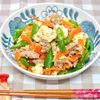 まゆの作ってみた!投稿(スナップエンドウとひき肉の炒り豆腐【シャキシャキ食感♪】)