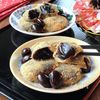 おせちリメイク☆黒豆の煮汁でわらび餅。