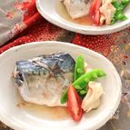 【ヤマキ　割烹白だしで作る】だし香るあっさり味の鯖の煮付け