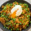 楽ラク手抜キッチン🐶🐾の作ってみた!投稿(下味冷凍で温玉豚カルビ丼)