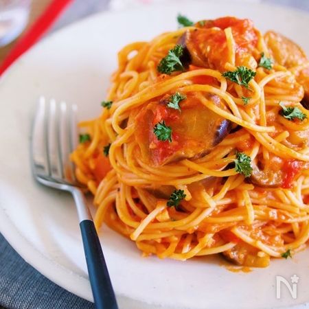 なすとツナのトマトチーズパスタ 麺の別茹で不要 By ｙｕｕ レシピサイト Nadia ナディア プロの料理家のおいしいレシピ