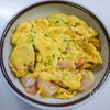 むき海老たっぷりあんかけ玉子焼きの工程4