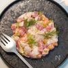 鮮やかで見た目も味も楽しい‼︎『刺身盛りカルパッチョ』