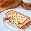 甘じょっぱ♡至福のレッドキドニーあんチーズホットサンド