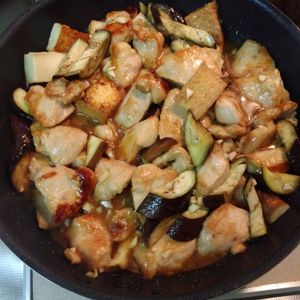 1260904の作ってみた!投稿(【鶏むね厚揚げナスのさっぱり香味だれ】節約にも◎)