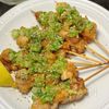 【ネギ塩もも焼き鳥】旨塩ネギだれどっさり!居酒屋風おつまみ♡