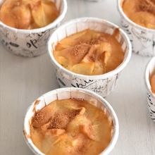 【りんごのシナモンヨーグルトケーキ】ホットケーキミックスで♪