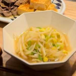 funinmans_mesiの作ってみた!投稿(豆もやしとピーマンの食べるスープ)