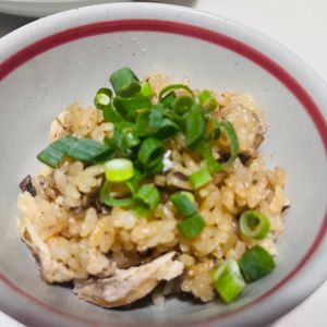 新米ちゃんの作ってみた!投稿(鯖缶で簡単!鯖とネギの炊き込みご飯☆)