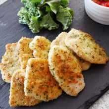 香草パン粉のチキンカツ