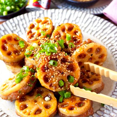 【照り焼きれんこんバーグ】ご飯がすすむ!やみつきコク旨甘辛味