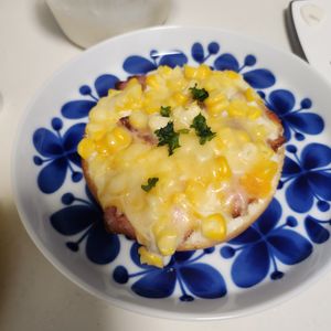 よもぎの作ってみた!投稿(簡単！コーンたっぷりクロックムッシュ)