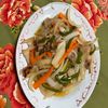 三太夫の作ってみた!投稿(豚こま肉でトンテキ風炒め（ポイントはウスターソース）)