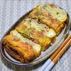冷凍してた焼豚で「焼豚とネギの塩玉子焼き」
