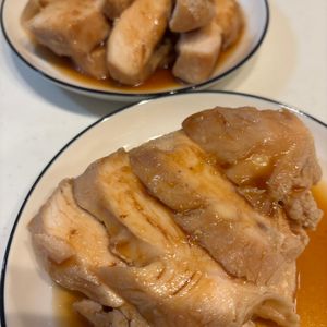 Oの作ってみた!投稿(柔らかさ大満足!ヘルシー絶品♪【しっとり鶏むね焼豚】)