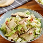 シンプルに美味しい♪キャベツナペペロン炒め