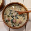 mi-koの作ってみた!投稿(カーボロネロのチーズクリームスープ。)