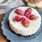 【オーブン不要！混ぜて冷やすだけ♪】ヨーグルトムースケーキ