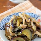 ごはんがススム！なすの生姜じょうゆ炒め