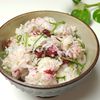とのちゃまの作ってみた!投稿(混ぜるだけ【大葉香る♪梅しらすごはん】)