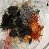 もやしとキムチの海苔ナムルの工程2