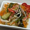 みーこの作ってみた!投稿(レンチンでOK《野菜たっぷり♡中華サラダ》)