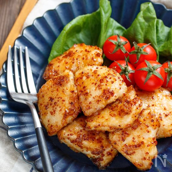 むね肉deハニーマスタードチキン【#作り置き #お弁当】