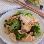 こっくり♪鶏むね肉とブロッコリーのマヨにんにくソテー