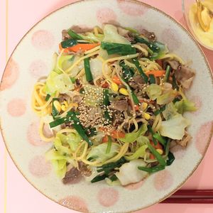 milkの作ってみた!投稿(【絶品♡塩焼きそば】ソースもいいけど塩もいい!)