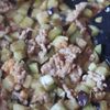 なすと大葉の味噌チーズ春巻の工程3