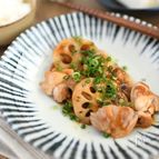 ご飯が進む♪鶏肉とレンコンの甘酢あんかけ